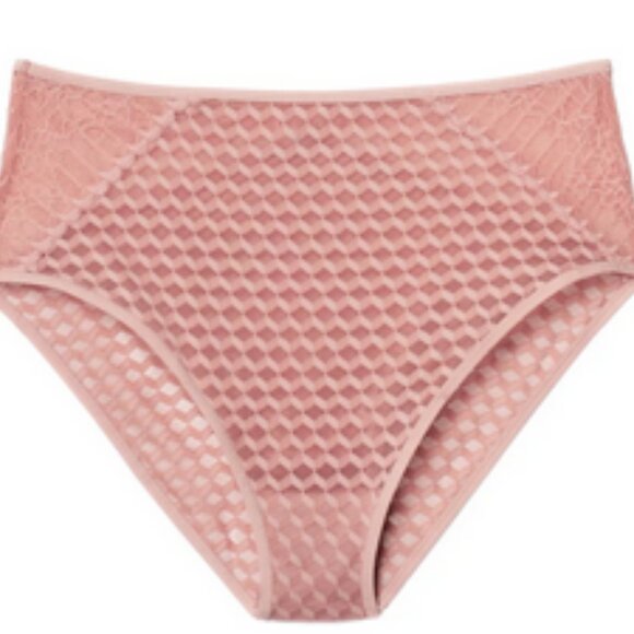 NWT Adore Me Peach Pietra Bra and Panty Set - Picture 4 of 9